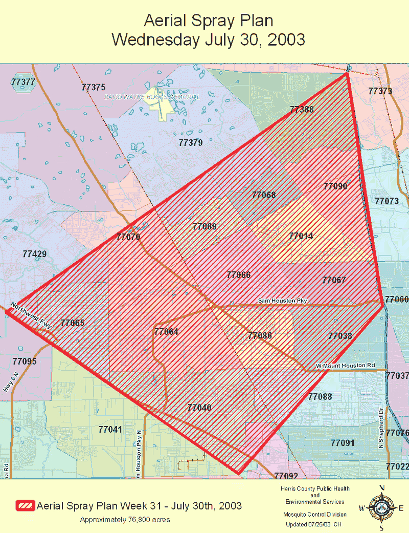 1-Mobile Gis Enhances Prevention And Response For Texas County - West Nile Virus Texas Zip Code Map