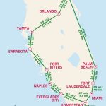 1 Week Florida Road Trip: Miami, The Atlantic Coast, & Orlando   Florida Road Trip Map