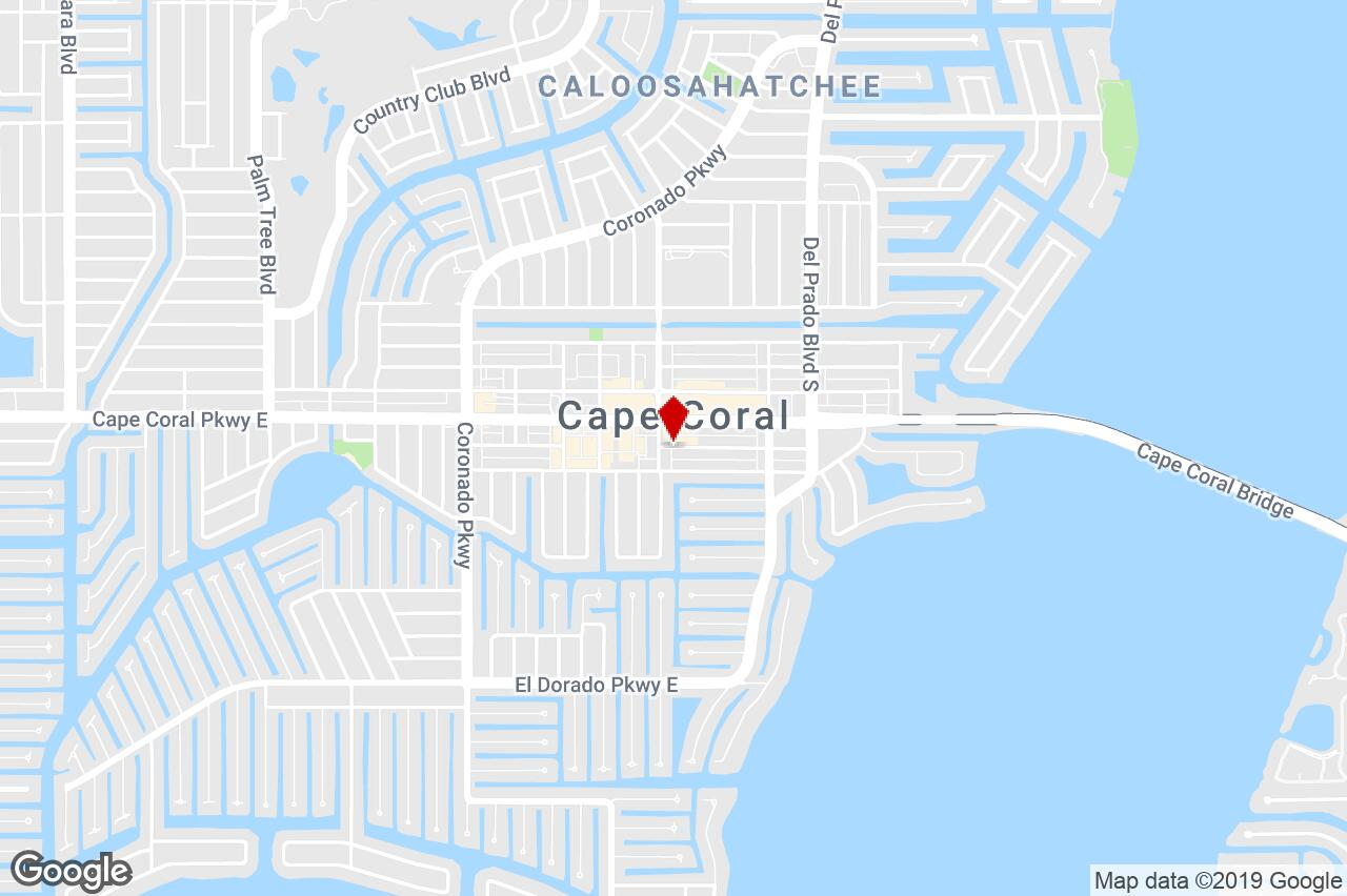 1210 Lafayette Street, Cape Coral, Fl, 33904 - Neighborhood Center - Street Map Of Cape Coral Florida