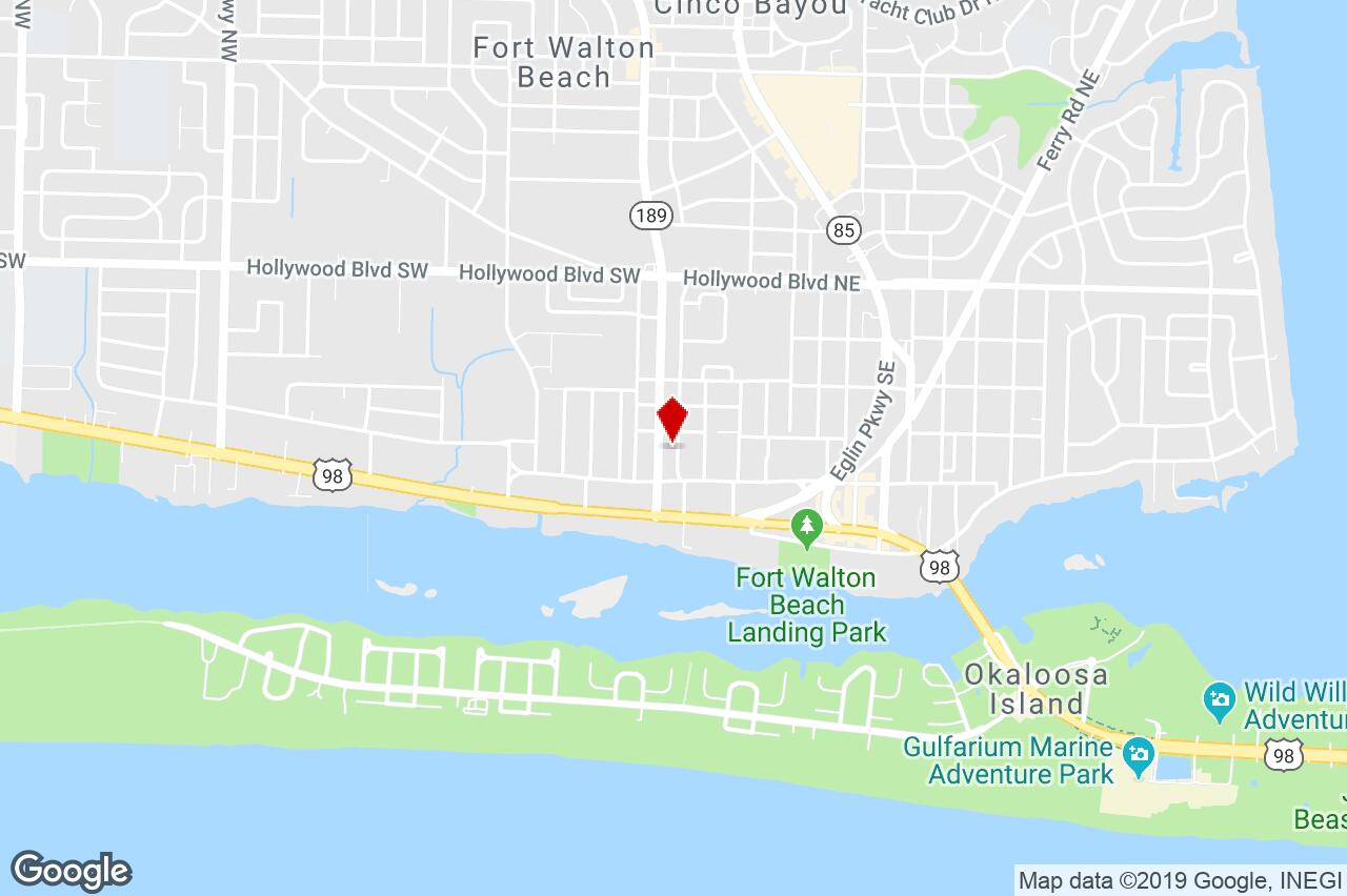 126 Shell Ave Se, Fort Walton Beach, Fl, 32548 - Property For Lease - Fort Walton Beach Florida Map Google
