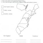 13 Colonies Map To Color And Label, Although Notice That They Have   13 Colonies Blank Map Printable