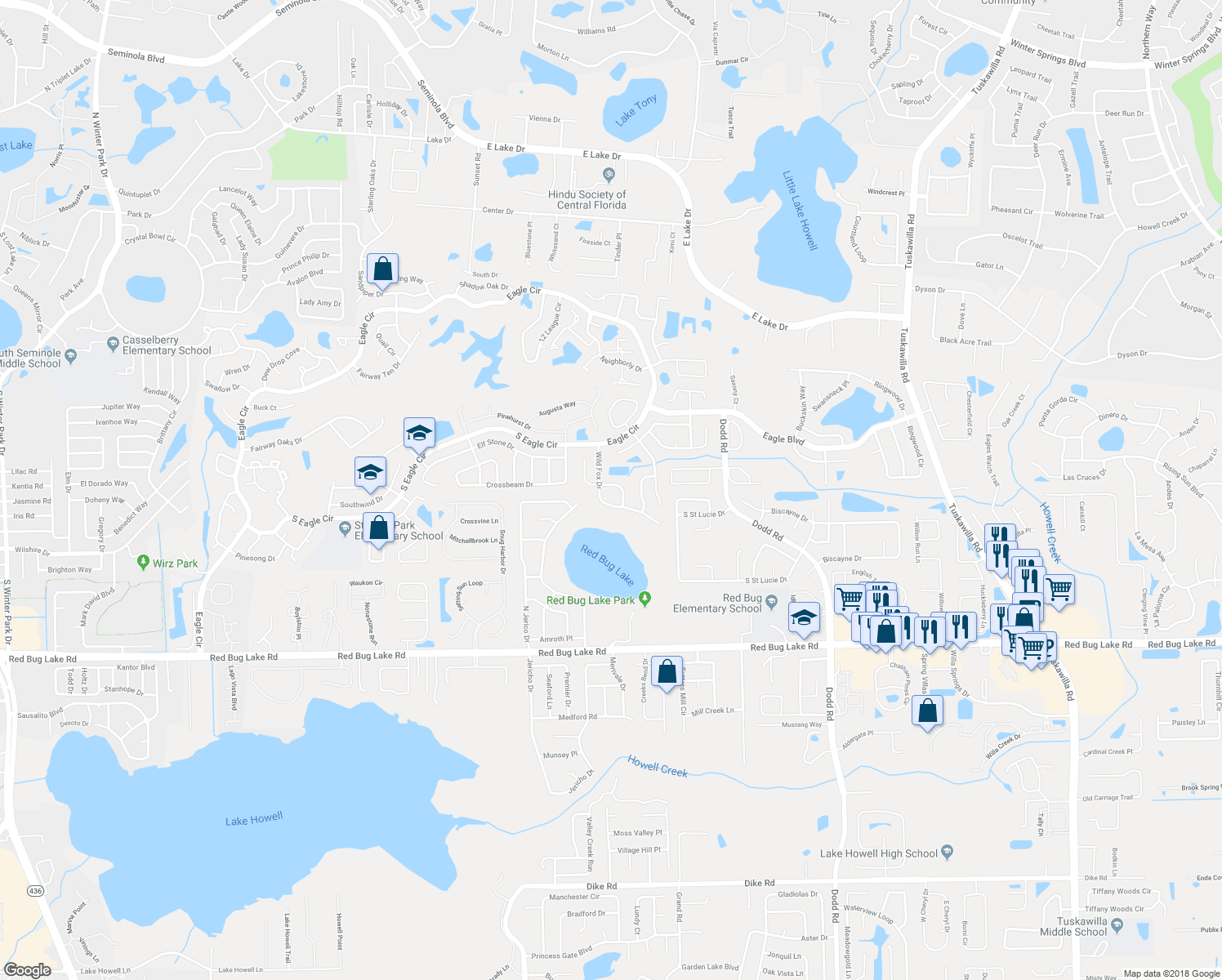 1580 Bobolink Lane, Casselberry Fl - Walk Score - Casselberry Florida Map