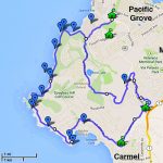 17 Mile Drive   Must Do Stops And Proven Tips   Monterey Beach California Map