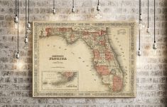 20 Best Collection Of Florida Map Wall Art – Florida Map Wall Art