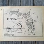 20 Best Collection Of Florida Map Wall Art   Map Of Florida Wall Art
