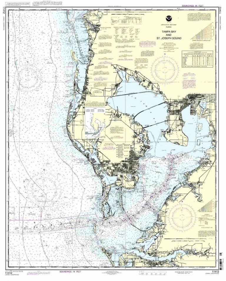20 Florida Water Depth Chart Pensmontblanc Water Depth Map Florida 768x954 