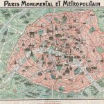 20 Free Vintage Map Printable Images | Remodelaholic #art   Free Printable Map Of Paris