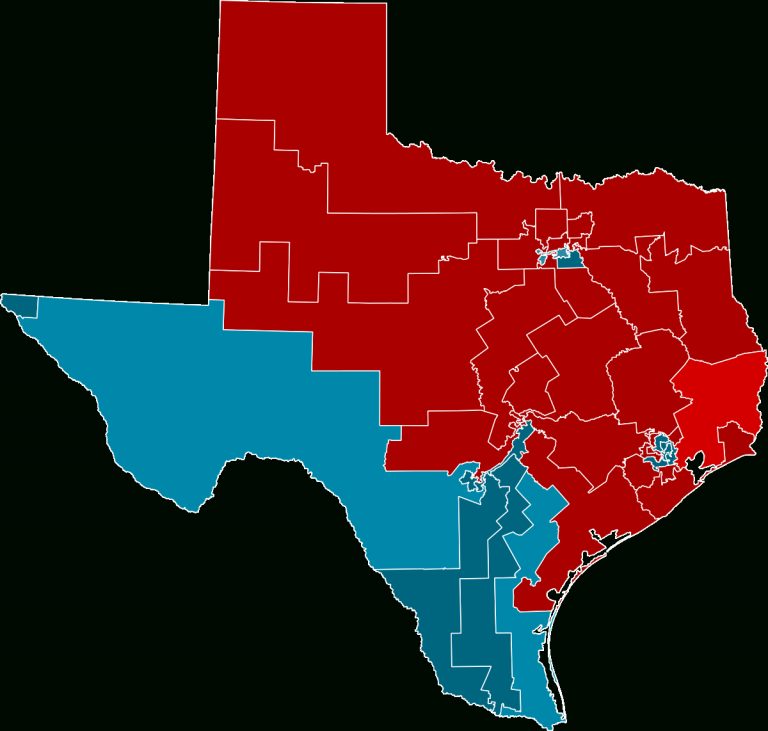 2012 United States House Of Representatives Elections In Texas Texas State House District Map 5884