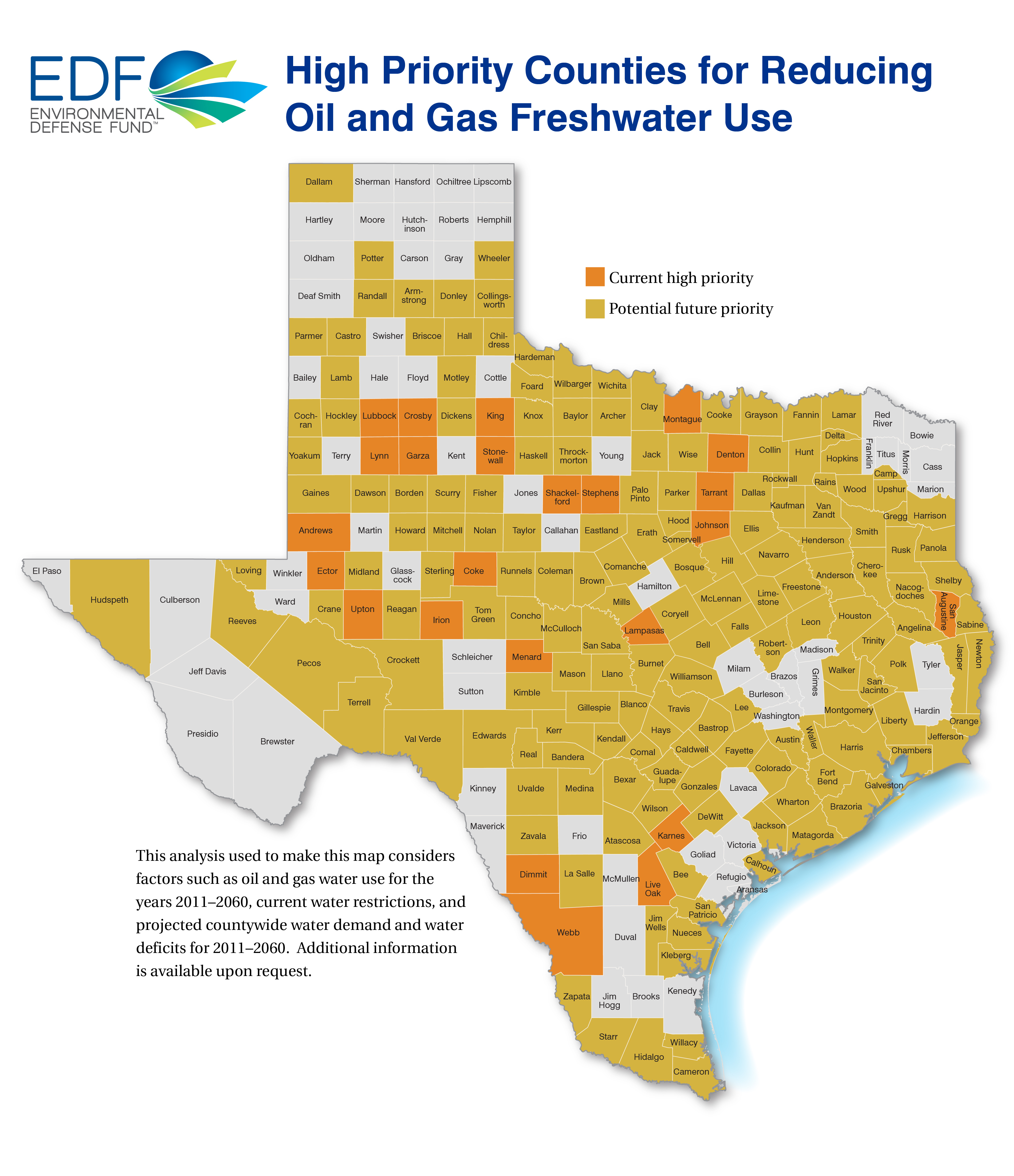2013_Palacios_In-Texas-Freshwater-Use-For-Oil-And-Gas-Should-Be - Fracking In Texas Map