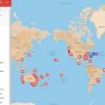 2017 Shark Attack Map (Bites) – Tracking Sharks   Florida Surf Map