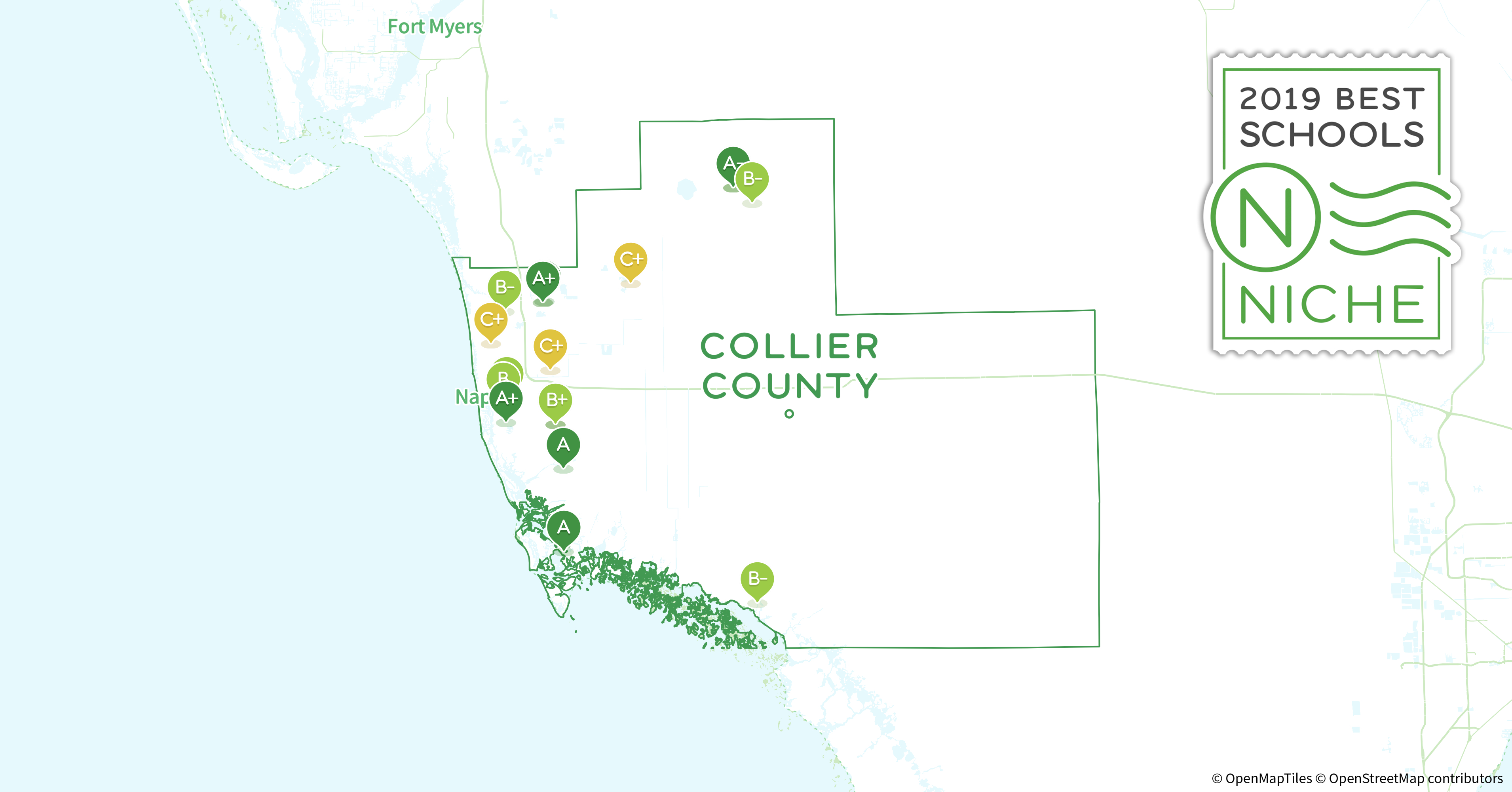 2019 Best Private High Schools In Collier County, Fl - Niche - Collier County Florida Map