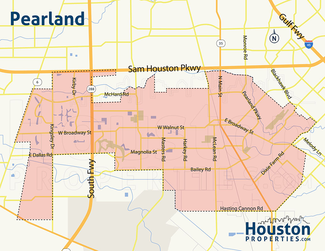 2019 Update: Pearland Neighborhood, Real Estate, Homes For Sale Guide - Map Of Subdivisions In Magnolia Texas