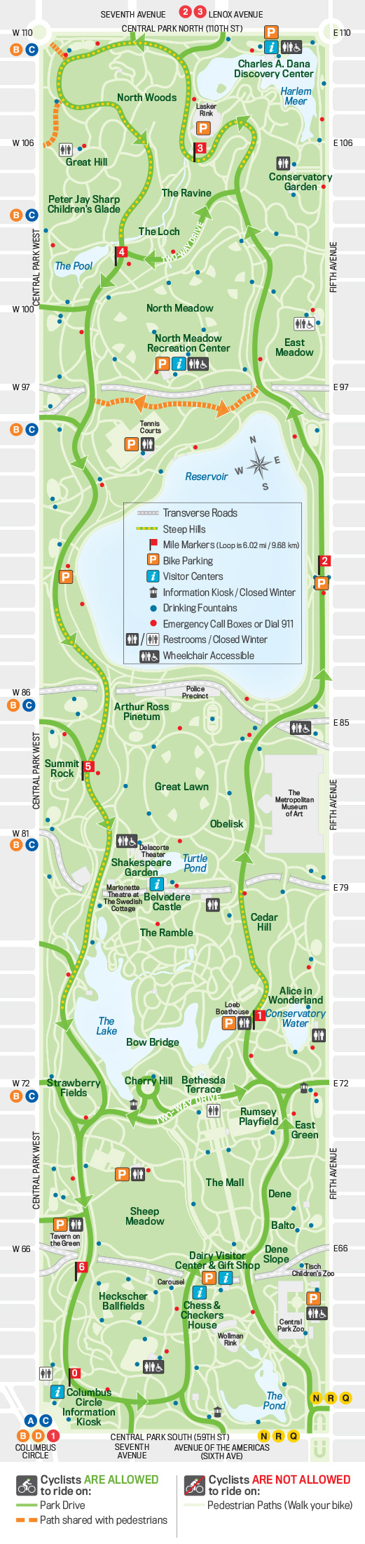 27 Things To Do In Central Park | Free Toursfoot - Printable Walking Map Of Midtown Manhattan