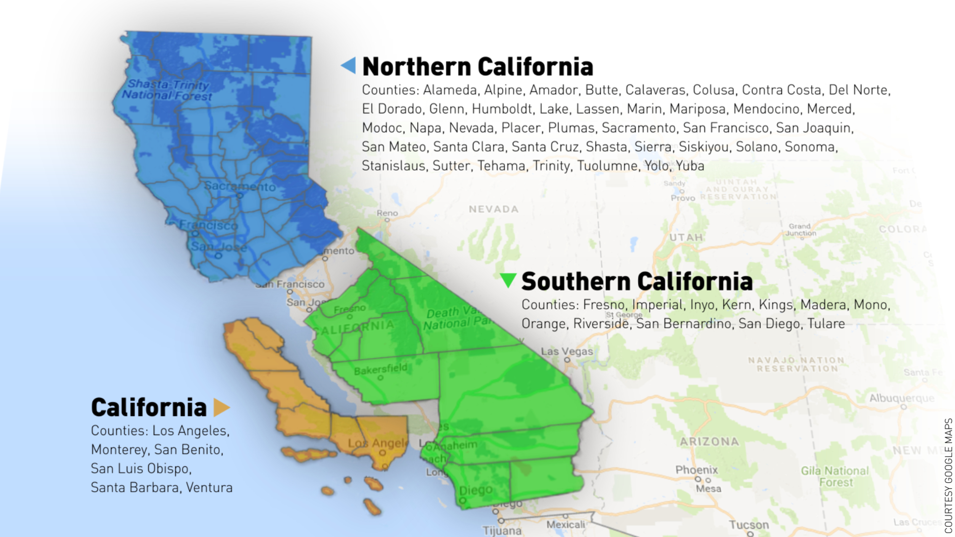 3 Californias? Billionaire&amp;#039;s Plan To Split California Into 3 - New California Map 3 States
