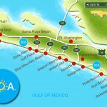 30A South Walton Interactive Map. Take A Virtual Tour Of The Beach   Map Of Florida Beaches On The Gulf