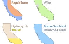 4 Ways To Divide California (Oc) : Bayarea - Divide California Map