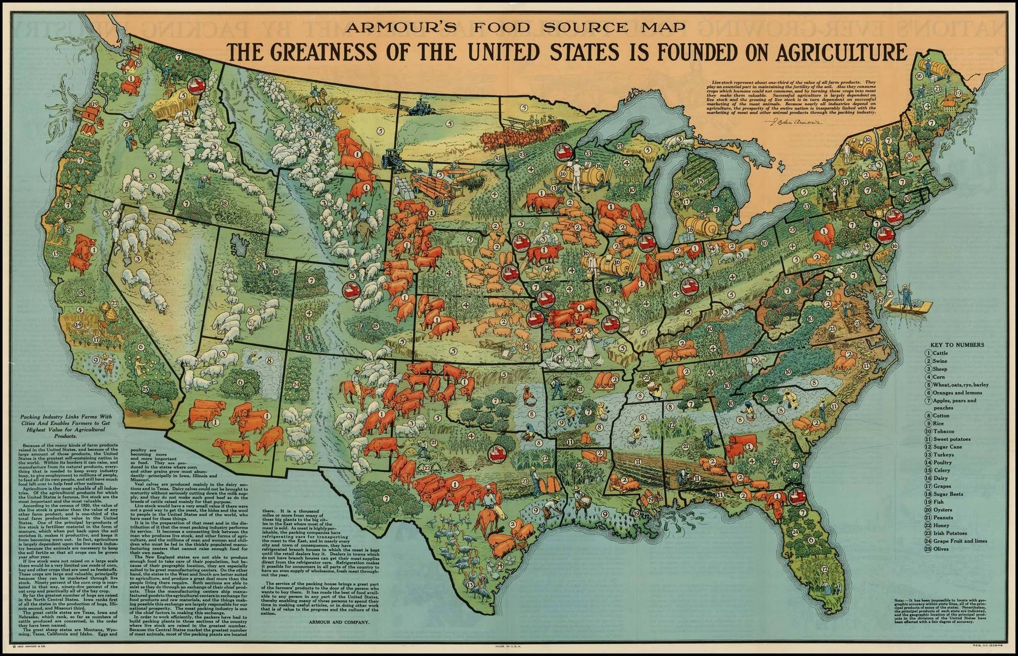 40 Maps That Explain Food In America | Vox - Texas Wheat Production Map