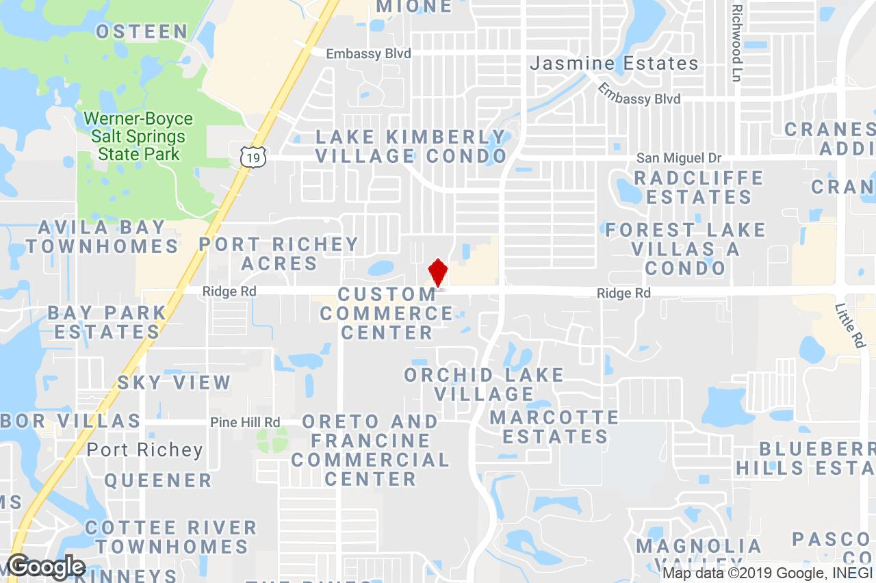 6836 Ridge Rd, Port Richey, Fl, 34668 - Free Standing Bldg Property - Google Maps Port Richey Florida