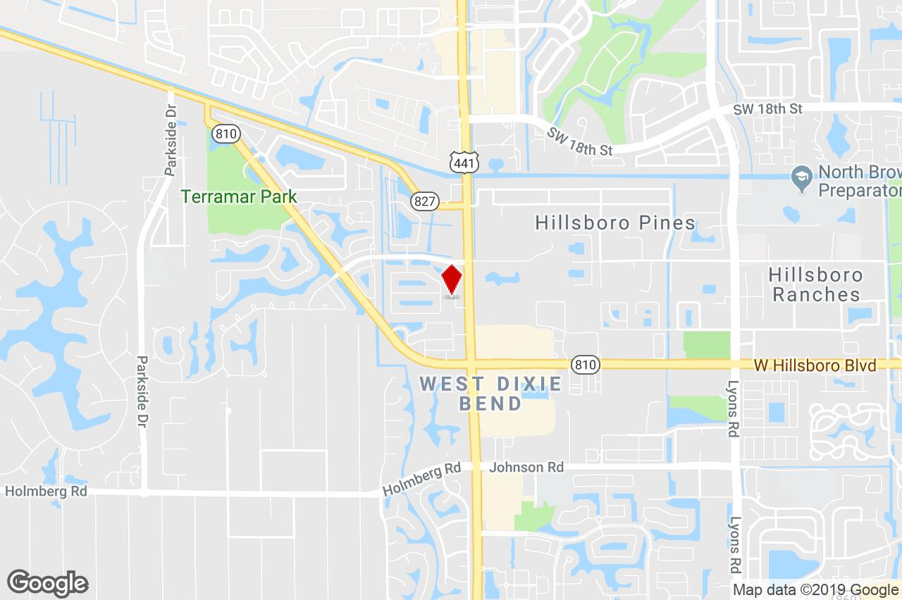 7251-7291 N State Road 7, Parkland, Fl, 33073 - Storefront Retail - Parkland Florida Map