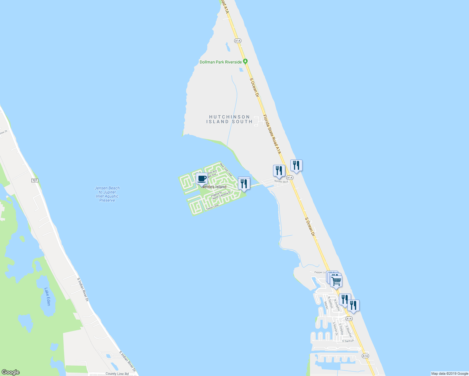 973 Nettles Boulevard Single-Family Home, Jensen Beach Fl - Walk Score - Hutchinson Island Florida Map