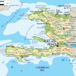 A College Student Recalls Her Dreams For Her Country | Haiti   Printable Map Of Haiti