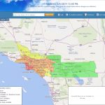 A Disgusting Day To Breathe Maps Of California Southern California   California Air Quality Index Map