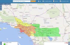 A Disgusting Day To Breathe Maps Of California Southern California - Southern California Air Quality Map