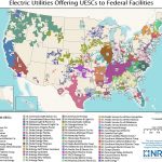 A Map Of The United States Shows The Locations Of Electric Utilities   Texas Utility Map
