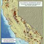 Abandoned California State Map Abandoned Mines California Map   Map Of Abandoned Mines In California