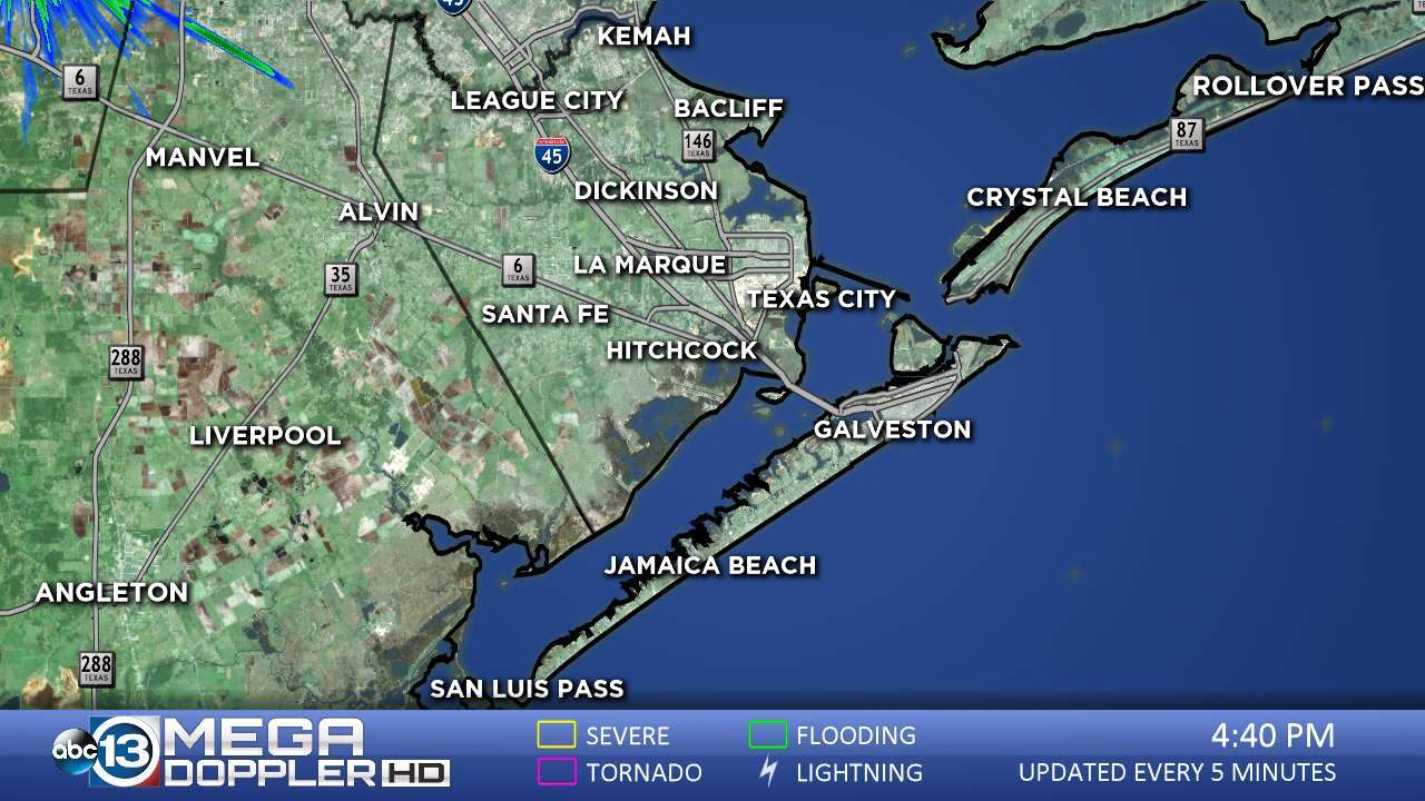 Abc13 News -- Ktrk Houston And Southeast Texas News | Abc13 - Texas Galveston Map
