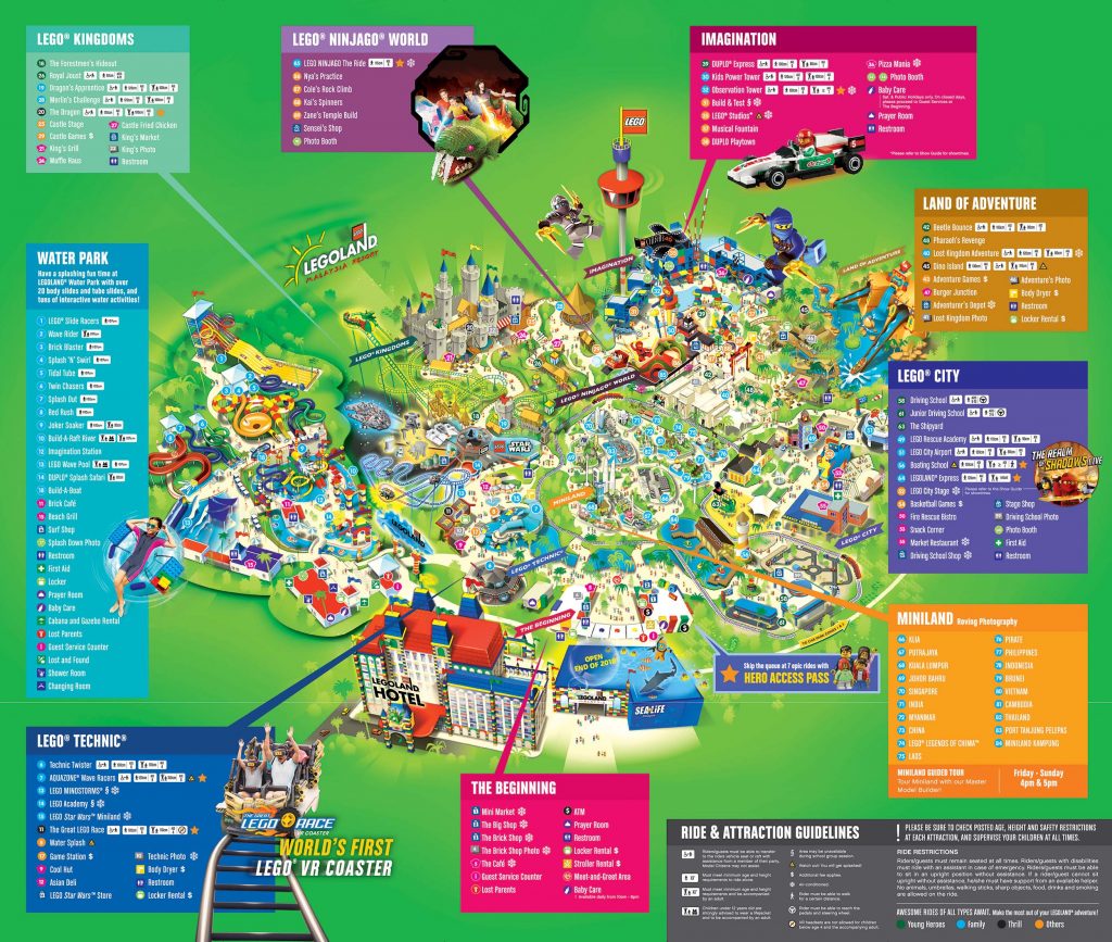 Legoland California Map - Printable Maps