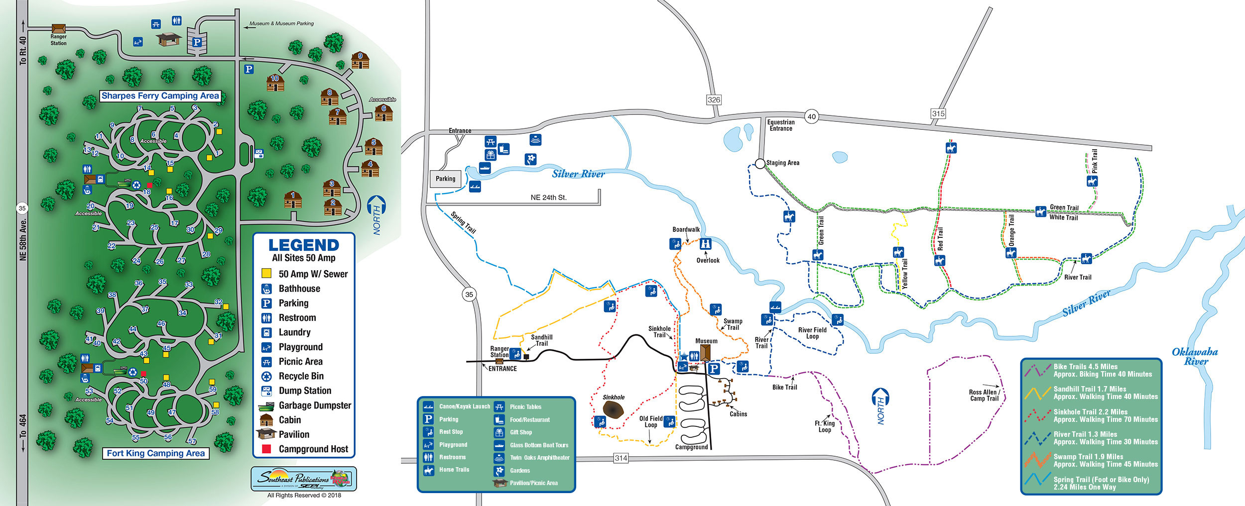 Silver Springs Florida Map Printable Maps