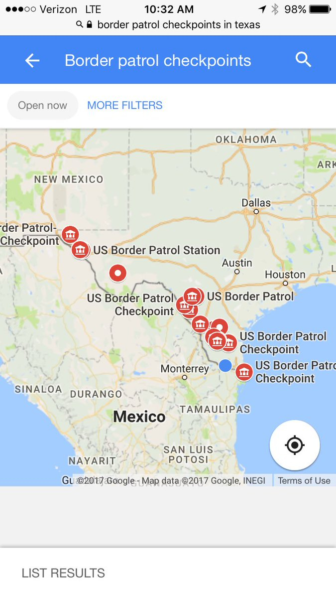 Aclu On Twitter: &amp;quot;🚨 Texas Is Refusing To Close Customs And Border - Immigration Checkpoints In Texas Map