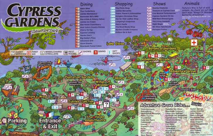 Florida Botanical Gardens Map