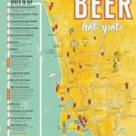Aedead Maps Of California Southern California Brewery Map   Klipy   California Beer Map