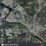 Aerial Map View Above Dallas Texas Stock Photo: 27503941   Alamy   Aerial Map Of Texas