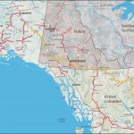 Alaska Maps Of Cities, Towns And Highways   Printable Road Map Of Canada