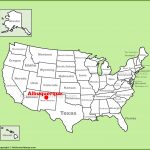Albuquerque Location On The U.s. Map   Printable Map Of Albuquerque