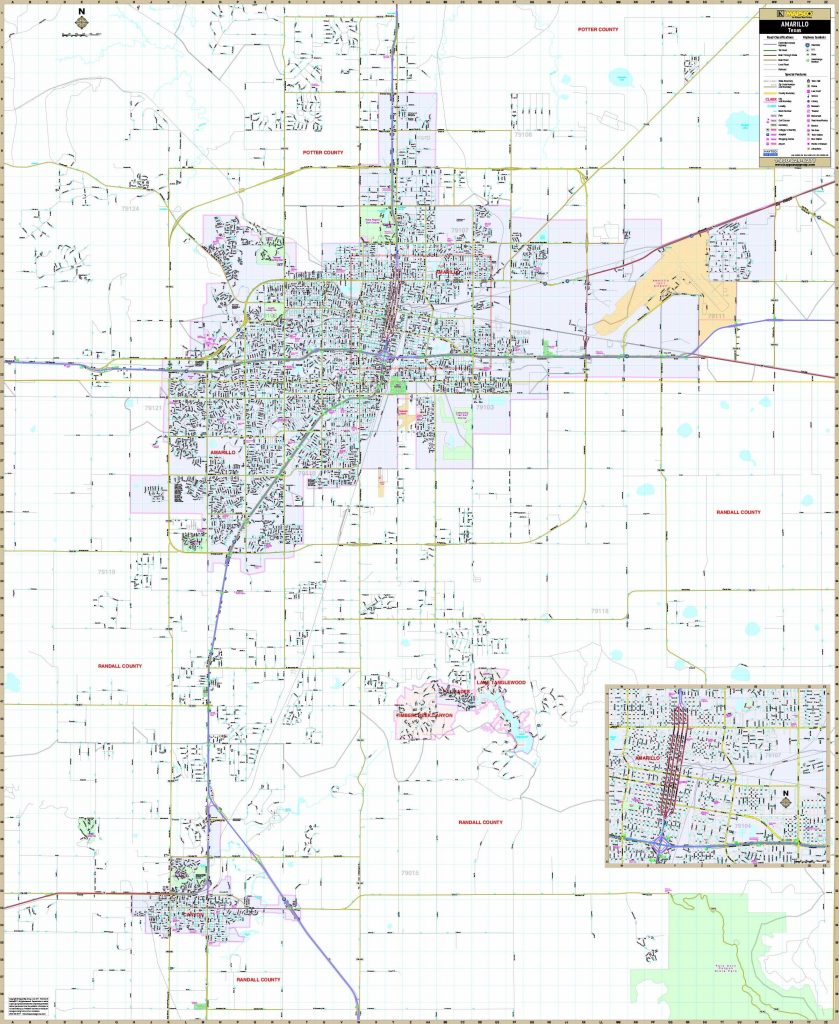 Amarillo Metro Map1 13 Amarillo Tx Map | Ageorgio - Printable Map Of ...