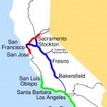 Amtrak California Simplified Map • Mapsof   Amtrak Map California   Amtrak Stops In California Map