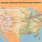 Amtrak System Map, 1993. — Amtrak: History Of America's Railroad   Map Of Amtrak Stations In Texas