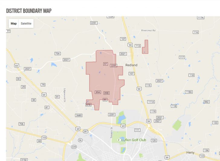 Google Maps Lufkin Texas