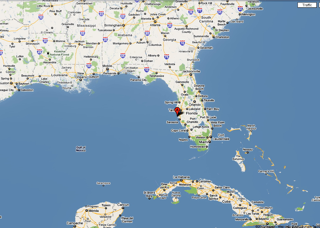 Anna Maria Island Maps - Anna Maria Island In Florida Map