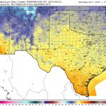 Another Great Weather Forecast For Texas • Texas Storm Chasers   Texas Temperature Map