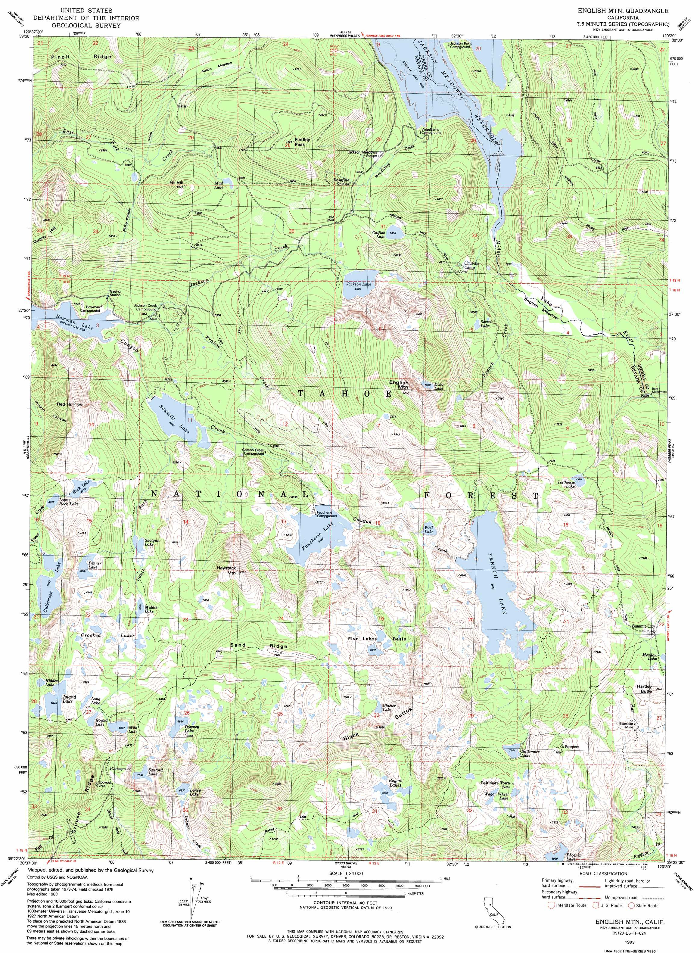 Antelope Valley California Map Printable English Mountain - Usgs Printable Maps