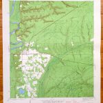 Antique Bristol Florida 1945 Us Geological Survey Topographic | Etsy   Bristol Florida Map