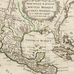 Antique Map Of Florida, New Mexico & Central Americavaugondy   Jennings Florida Map
