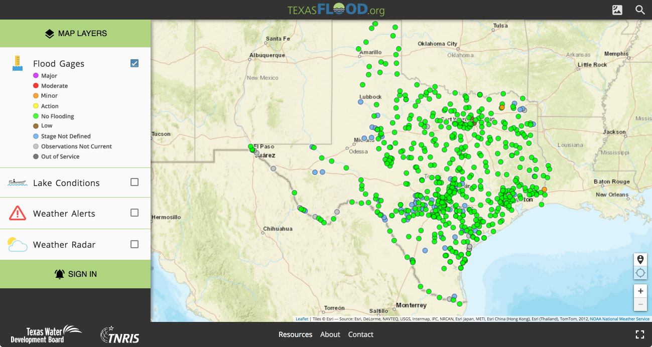 Applications &amp;amp; Utilities | Tnris - Texas Natural Resources - Texas Utility Map