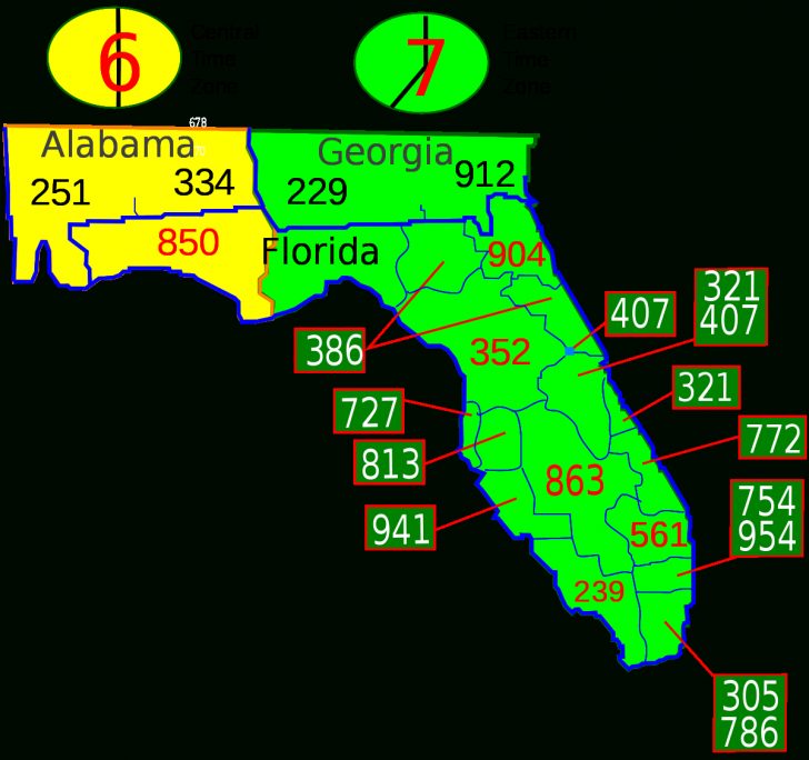 Florida Rest Areas Map