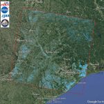 Aria Alos 2 Flood Proxy Map Of Texas Flooding From Harvey | Nasa   Conroe Texas Flooding Map